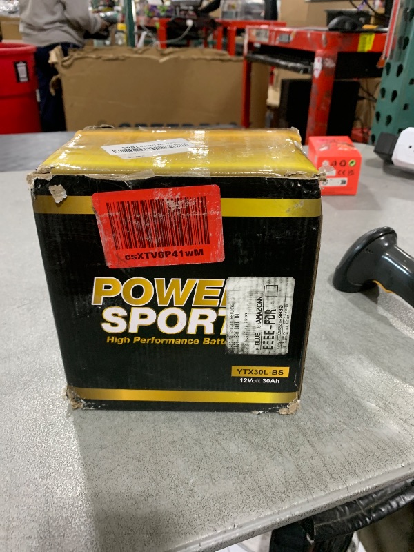 Photo 2 of ExpertPower YTX30L-BS Motorcycle Battery - Factory Sealed - Maintenance Free