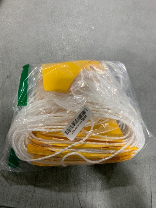 Photo 1 of Pennant Banner Flags, Safety Marking Flags Warning Of Rooftop Survey Boundary Traffic Barrier & Construction Hazardous Areas, Yard Marker Flags For Flagging Property Line Party Events 100ft 7x10inch