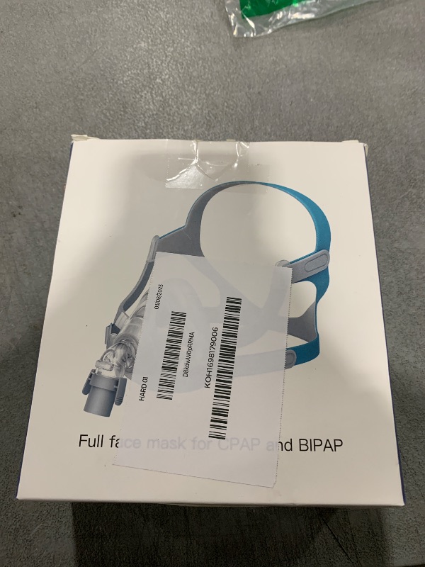 Photo 2 of TMS Comfort Series Nasal CPAP Mask Full Face - Reusable CPAP Supplies - Covers Nose and Mouth - Includes Headgear, Frame, Elbows and Full Face Mask Cushion