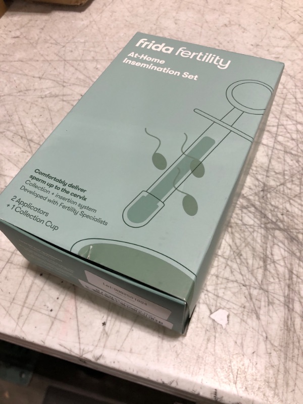 Photo 1 of Frida Fertility at-Home Insemination Kit | Insemination Kit for Families, Developed with Fertility Specialists, Designed for Comfort + Minimal Waste, FSA/HSA Eligible | 2 Applicators + Collection Cup
