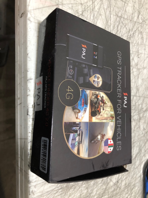 Photo 1 of PAJ GPS Vehicle Finder 4G 2.0 - Real-Time GPS Tracker Device for Car, Motorcycles, Trucks, Bike - Direct Connection to Vehicle Battery (9-75V) - Tracking Devices with Alerts - Subscription Required