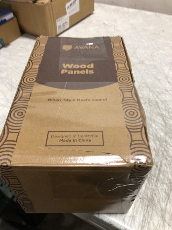 Photo 1 of Avana Acoustic Wall Panels Color Samples Pack - Premium Wood Panels for Wall Decor - Interior Sound Proofing and Acoustic Panels