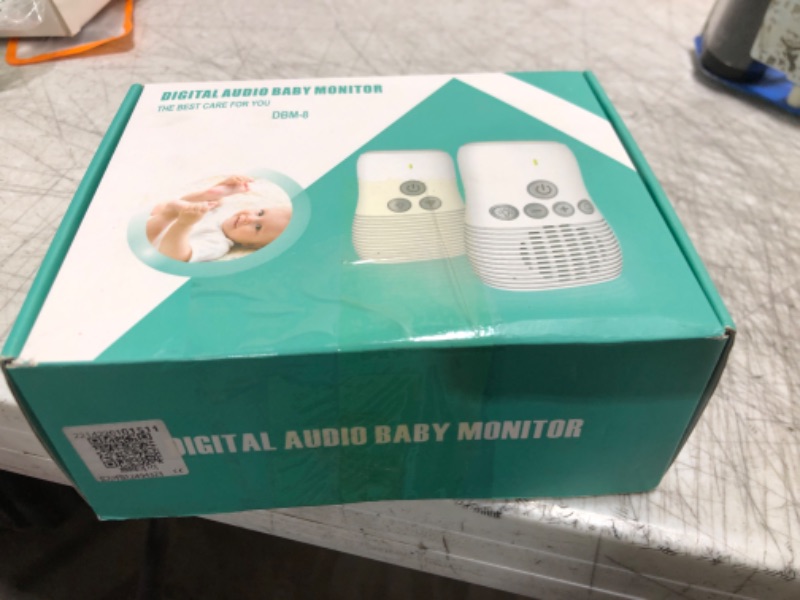 Photo 1 of Audio Baby Monitor, 2.4GHz Wireless Audio Baby Monitor, Two Way Intercom Baby Care Monitor with Night Light 100?240V (US Plug)