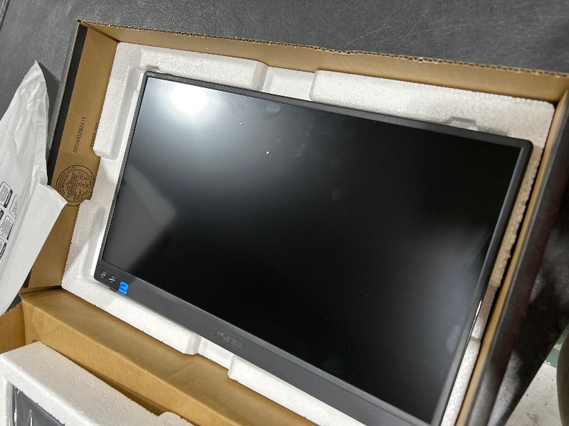 Photo 1 of ASUS ZenScreen 15.6” 1080P Portable Monitor (MB16ACV) - Full HD, IPS, Eye Care, Flicker Free, Blue Light Filter, Kickstand, USB-C Power Delivery, for Laptop, PC, Phone, Console