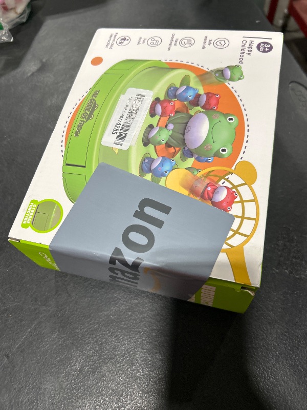 Photo 1 of AINOI Frog Pop Out Catch Toys for Ages 3-13, Musical Rotate Bounce Catch Board Game Interactive Kids Toys, 3 Years Old Boys Girls Toy Gifts