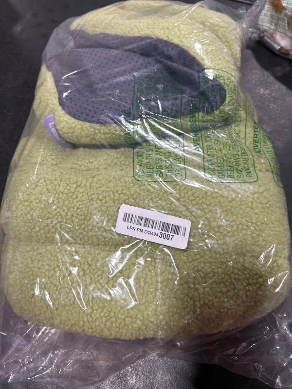 Photo 1 of Lesure Cute Orthopedic Dog Bed for Medium Size Dogs, Waterproof Chic Flat Pet Mat with Removable Washable Cover, Fuzzy Thick Egg Crate Foam Pet Mattress for Indoor Use (30" x 20", Green)