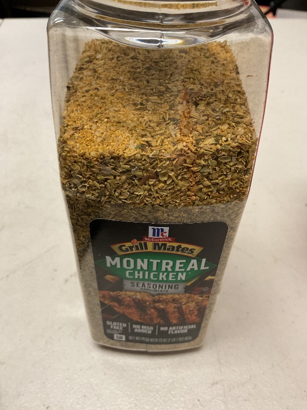 Photo 2 of McCormick Grill Mates Montreal Chicken Seasoning (No Msg), 23 OZ  -- EXP 2026