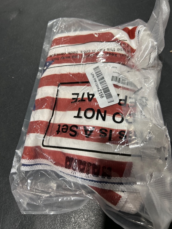 Photo 1 of 4 Pcs 4th of July Patriotic Kitchen Towels American Flag Stars Dish Towels Independence Day Hand Towel Red White and Blue Tea Towels for Kitchen Housewarming Gifts Memorial Day Home, 15.7 x 23.6