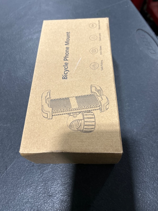 Photo 1 of LISEN Bike Phone Holder, [2025 Upgrade] Motorcycle Phone Mount, Bicycle Phone Holder, Handlebar Phone Mount, Dirt Bike Ebike Accessories, Bicycle Accessories, for iPhone Samsung Google Pixel, Black