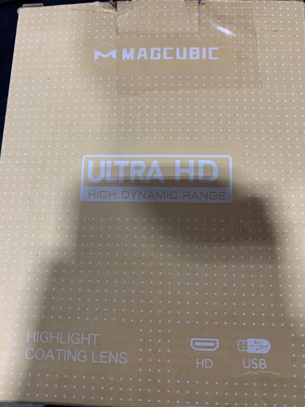 Photo 1 of Magcubic HY300PRO Mini Projector with WiFi and Bluetooth, 4K Support Smart Portable Projector Auto Keystone , Air Mouse Remote, Voice Control, 180 Degree Rotation, Home Video Proyector Android 11