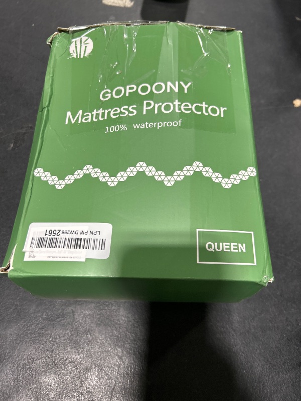 Photo 1 of Premium 100% Waterproof Mattress Protector Queen Size, Breathable Bed Cover 3D Air Fabric Cooling Mattress Pad Cover Smooth Soft Noiseless Washable, 8''-21'' Deep Pocket