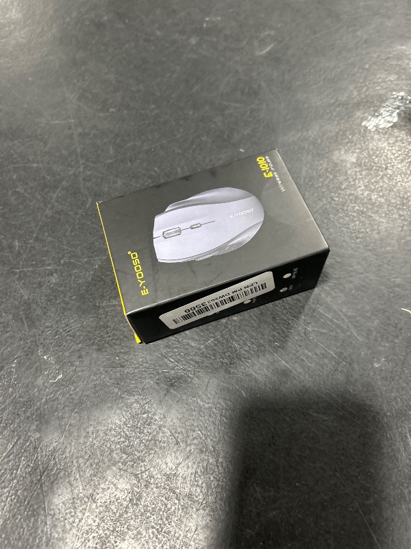 Photo 1 of E-YOOSO Wireless Mouse for Laptop, Portable Optical Computer Mouse, 6 Buttons, Cordless 2.4GHz with USB Receiver, 5-Level 4800 DPI, 18 Months Battery Life, for PC, Chromebook, Windows, Mac