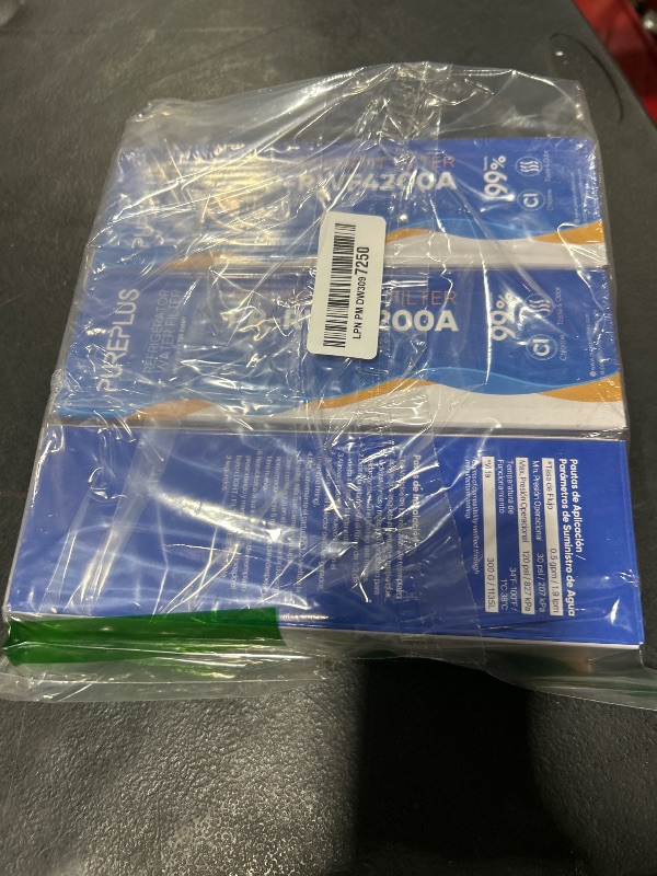 Photo 1 of PUREPLUS DA97-17376B Replacement for Samsung HAF-QIN, HAF-QIN/EXP, DA97-08006C, RF23M8070SG, RF23M8070SR, RF23M8090SG, RF23M8090SR, RF23M8570SR, RF23M8590SG Refrigerator Water Filter, 3Pack