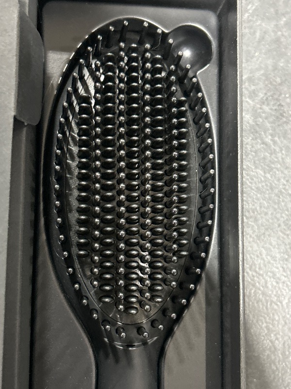 Photo 1 of ghd Glide Hot Air Hair Brush ? Professional Smoothing Blow Dryer, Ceramic Hair Straightener, Styler, and Blow Dry Brush ? Black