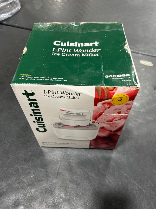 Photo 1 of Cuisinart 1-pt Wonder Ice Cream Maker