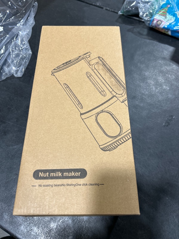Photo 1 of Automatic Nut Milk Maker, 8 in1 40oz Soybean Milk Machine for Homemade Almond, Oat, Soy, Coconut, Plant-Based Milk and Non Dairy Beverages, 12 Hours Timer/Auto-clean/Room Temp/Keep Warm/Boil/Low-Noise