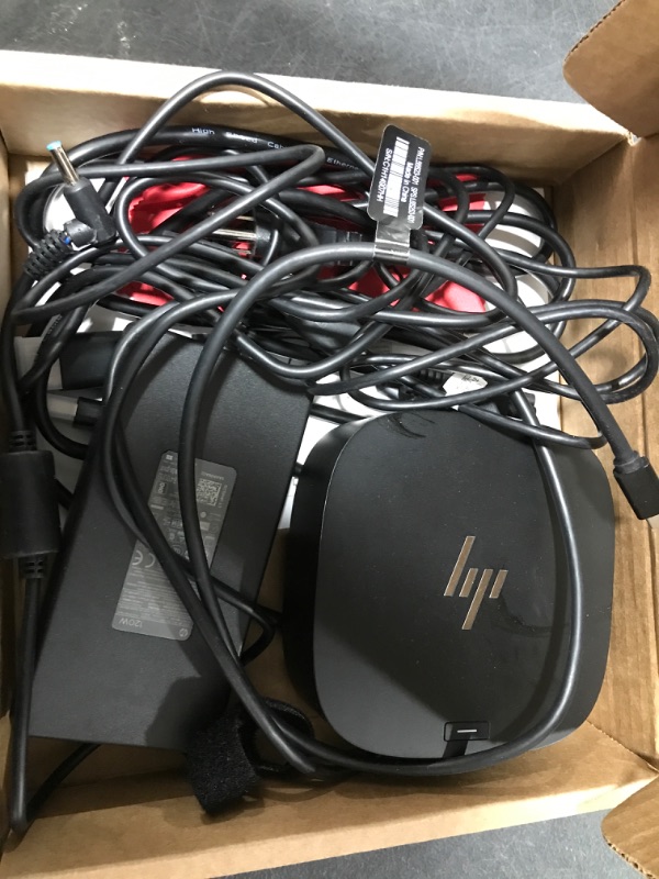 Photo 1 of HP Docking Station for Laptop Dual Monitor Bundle 5TW10AA / 5TW10UT / 5TW10AA#ABB - 1 Year Warranty - HP USB-C Dock G5, HDMI & DP Cable (Renewed)