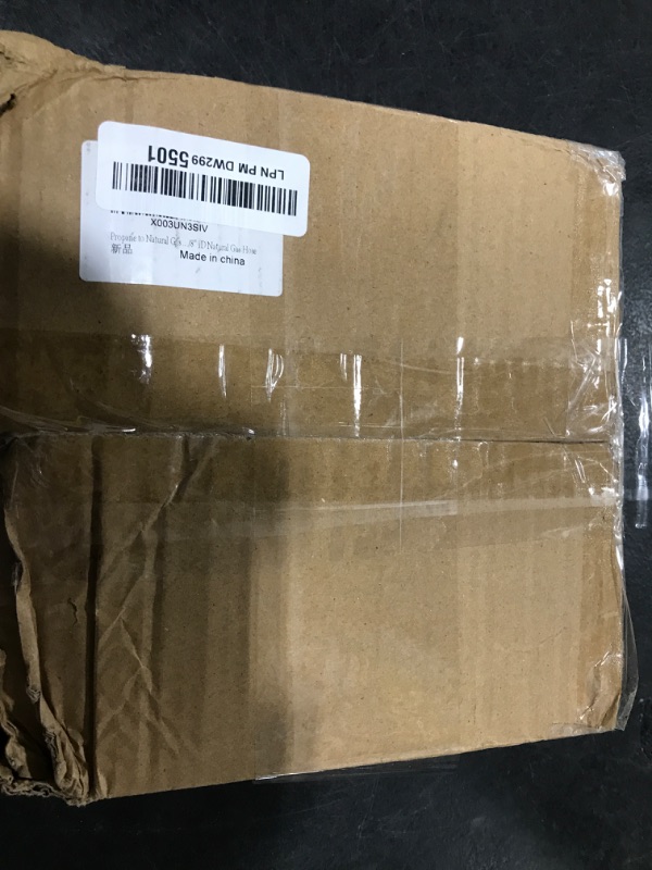Photo 1 of 5369 Propane to Natural Gas Conversion Kit, 12FT 3/8" ID Natural Gas Hose with Quick Connect, for weber, char-broil, blackstone, Pizza Oven, Fire Pit, Generator, Patio Heater and More NG Appliance