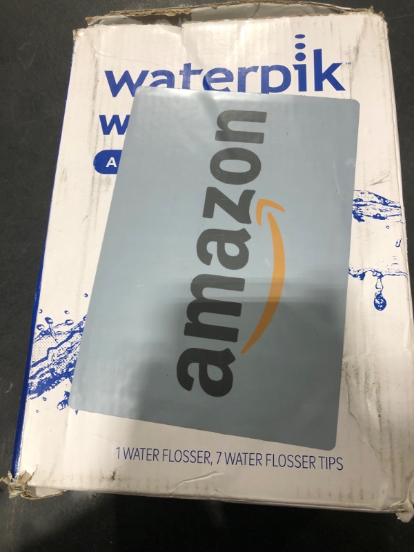 Photo 1 of Waterpik Aquarius Water Flosser Professional For Teeth, Gums, Braces, Dental Care, Electric Power With 10 Settings, 7 Tips For Multiple Users And Needs, ADA Accepted, Black WP-662, Packaging May Vary