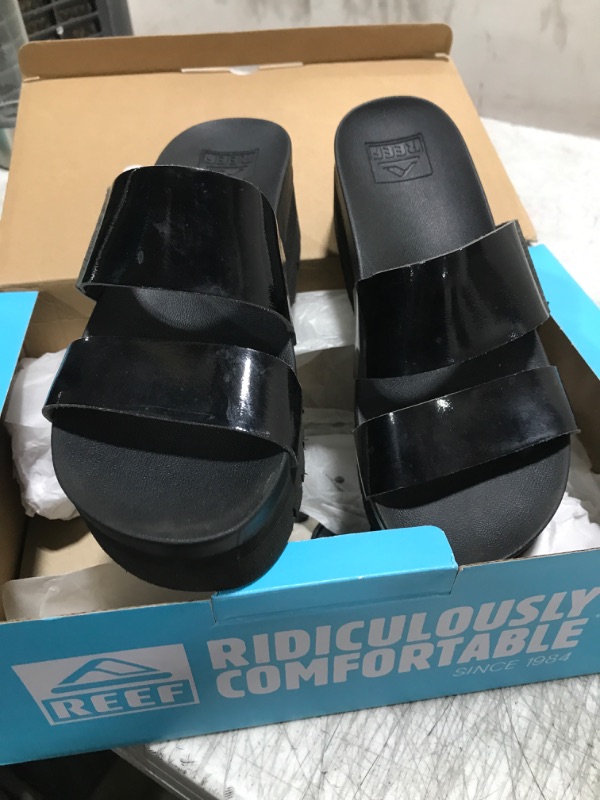 Photo 1 of Reef Women's Flip Flop Sandal, Black, Numeric_6