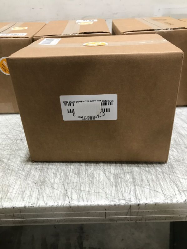 Photo 1 of Snapple Zero Sugar Raspberry Tea, 16 fl oz recycled plastic bottle, Pack of 12 bb 5/16/25