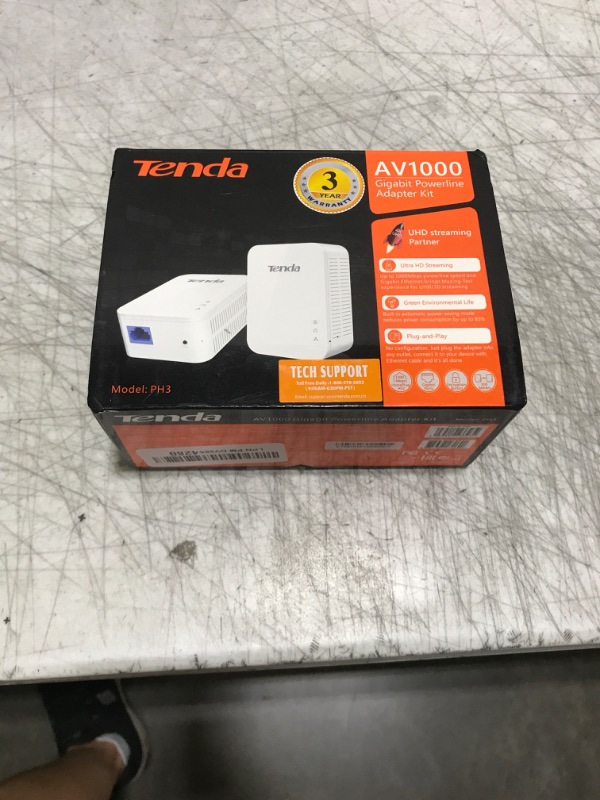 Photo 1 of Powerline Set 1000Mbps Tenda AH3