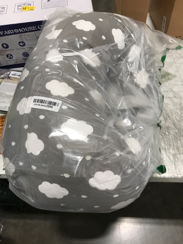 Photo 1 of Momcozy Nursing Pillow for Breastfeeding, Original Plus Size Breastfeeding Pillows for More Support for Mom and Baby, with Adjustable Waist Strap and Removable Cotton Cover, Grey