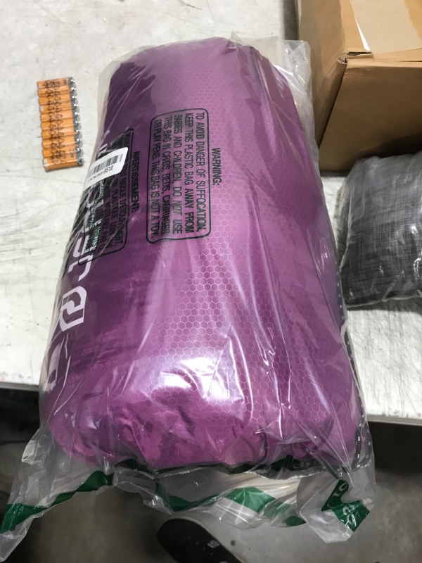 Photo 1 of Sleeping Bags for Adults Women Backpacking Lightweight Waterproof- Summer Weather Sleeping Bag for Girls Warm Camping Hiking Outdoor Travel Hunting with Compression Bag(Purple)