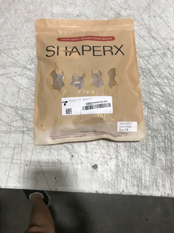 Photo 1 of SHAPERX Strapless Shortie Bodysuit for Women Tummy Control Shapewear Seamless Sculpt Body Shaper with Removable Straps,SZ5217-Sienna-S/M