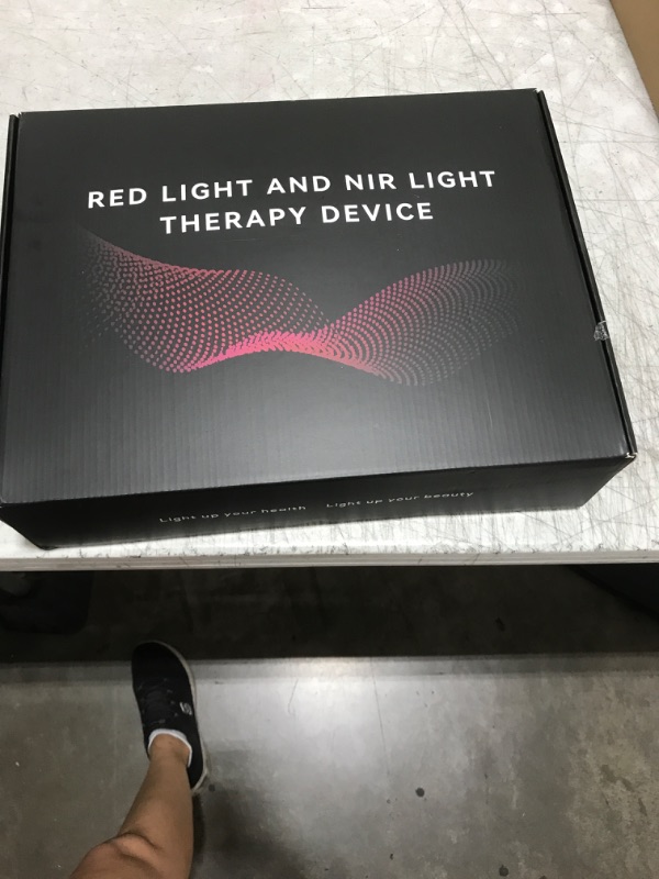 Photo 1 of Red Light Therapy for Face and Body, Red Infrared Light Therapy Lamp with Stand Led 660nm Red Light-Therapy& 850nm Infrared Light Device for Body
