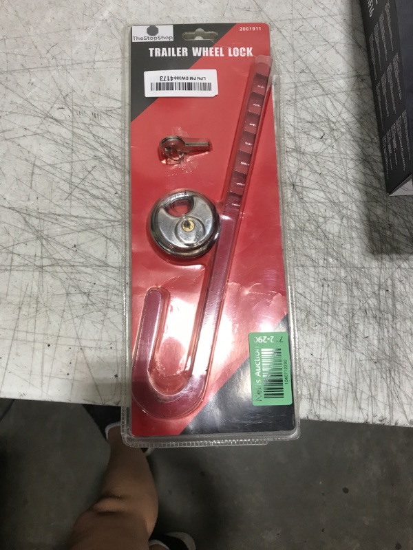 Photo 1 of The Stop Shop Trailer Wheel Lock - J-Lock Style