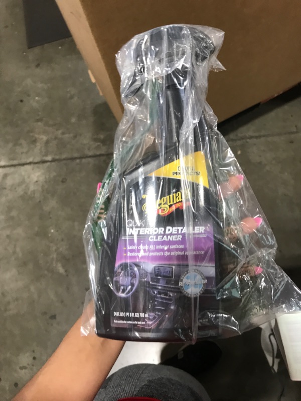 Photo 1 of Meguiar's Quik Interior Detailer Cleaner - 24 Oz Spray Bottle