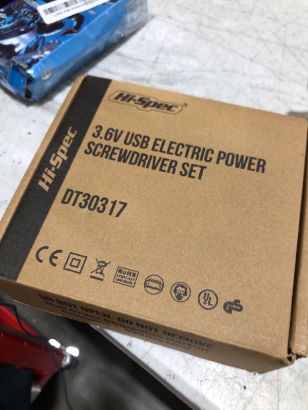Photo 1 of Hi-Spec Electric Screwdriver 27pc 3.6V Pink USB Small Power Screwdriver Set. Cordless & Rechargeable with Driver Bit Set