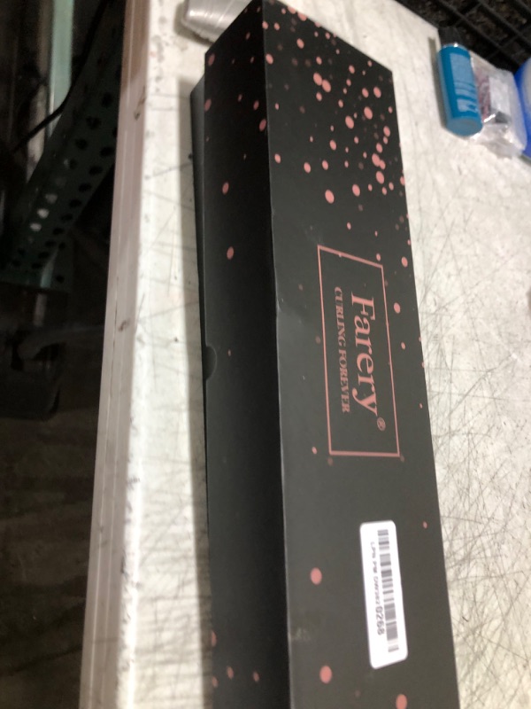 Photo 1 of FARERY Long Barrel Curling Iron 1 1/4 inch, 1.25 Inch Curling Iron for Long Hair, Infused Argan Oil & Keratin, Lasting Styling, 11 Adjustable Temp, Include Clips & Silicone Pad