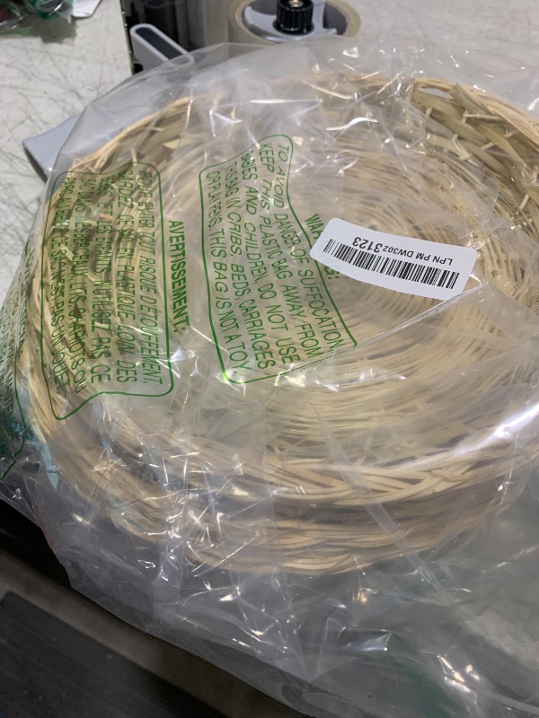 Photo 1 of Cheardia 8 Pack Bamboo Paper Plate Holders, 10 Inches Reusable Wicker Charger Plates for Dinner Plates Natural Hand Woven Wicker Paper Plate Baskets for Home Party Daily Dinning Picnic