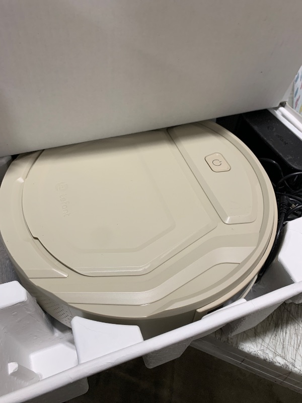 Photo 1 of Lefant M210 Pro Robot Vacuum, Strong 2200Pa Suction, 120 Min Runtime, Super Slim Thin, Low Noise, Self-Charging, Wi-Fi/App/Alexa Control, Ideal for Pet Hair & Hard Floors