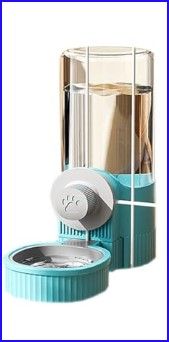 Photo 1 of Cage Hanging Bowl Refillable Water Dispense Feeder for Puppy Cat Rabbit