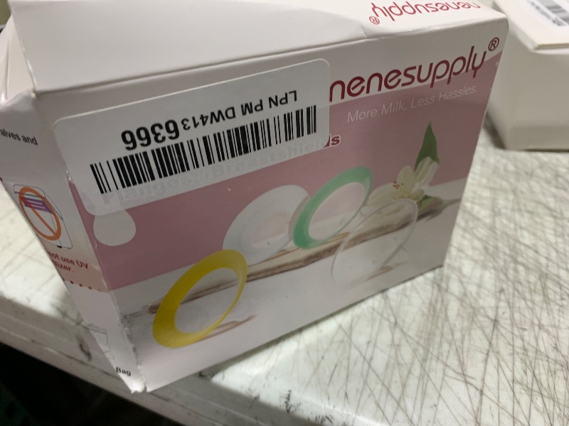 Photo 1 of Nenesupply 17mm Oval Flanges Compatible with Medela Breast Pump Parts Replace 17mm Medela Flange Accessories. Work with Pump in Style Parts Symphony Parts Swing Maxi Harmony and Personalfit Flex