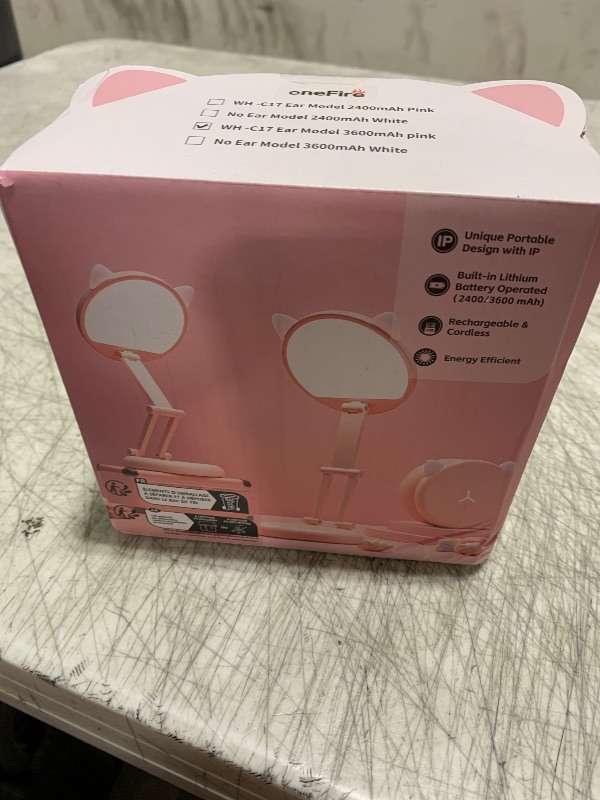 Photo 1 of Cute Desk Lamp Pink Desk Lamp Foldable & Portable,Rechargeable 9 Brightness Kids Desk Lamp Cute Lamp Cat Lamp Kawaii Room Decor, Kawaii Lamp Pink Desk Lamp Cute Lamp Hello Kitty Lamp Kawaii Room Decor