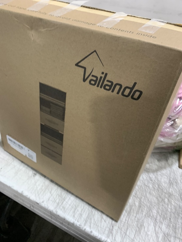 Photo 1 of Vailando 6-Shelf Hanging Closet Organizer, 2 Separable 3-Shelf Hanging Shelves with 3 Drawers for Wardrobe, Nursery, Baby Clothes Organization and Storage