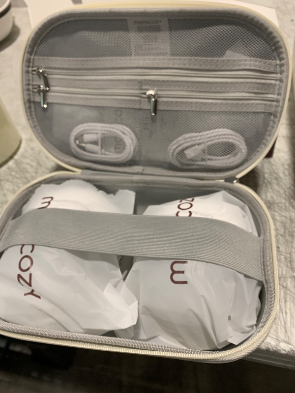 Photo 1 of Momcozy Breast Pump, Double-Sealed Flange for Comfort - 24mm, 2 Pack Ash Gray