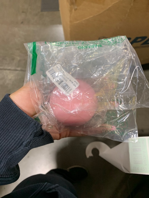 Photo 1 of WOVTE Massage Lacrosse Ball for Sore Muscles, Shoulders, Neck, Back, Foot, Body, Deep Tissue, Trigger Point, Muscle Knots, Yoga and Myofascial Release (Pink)