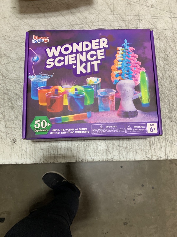 Photo 1 of Klever Kits Wonder Science Kits- 50+ Experiments Educational Toys, STEM Activities with Growing Crystal Tree, Lab Science Toys, Gifts for Birthday Christmas for Kids Aged 6 7 8+