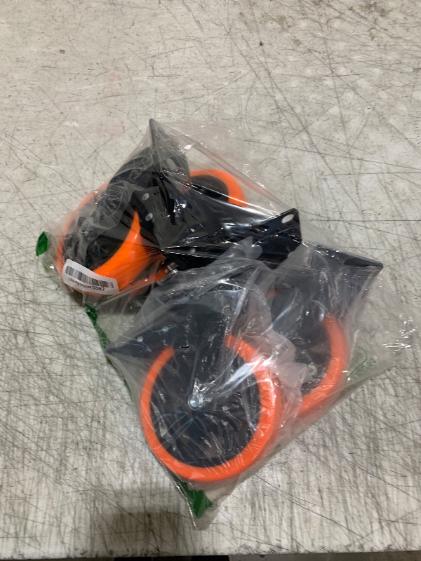 Photo 1 of QNCZ Caster Wheels, 5 Inch Heavy Duty Casters Set of 4, Silent Industrial Casters Load 2600lbs, Swivel Casters for Furniture, Workbench and Cart Wheels