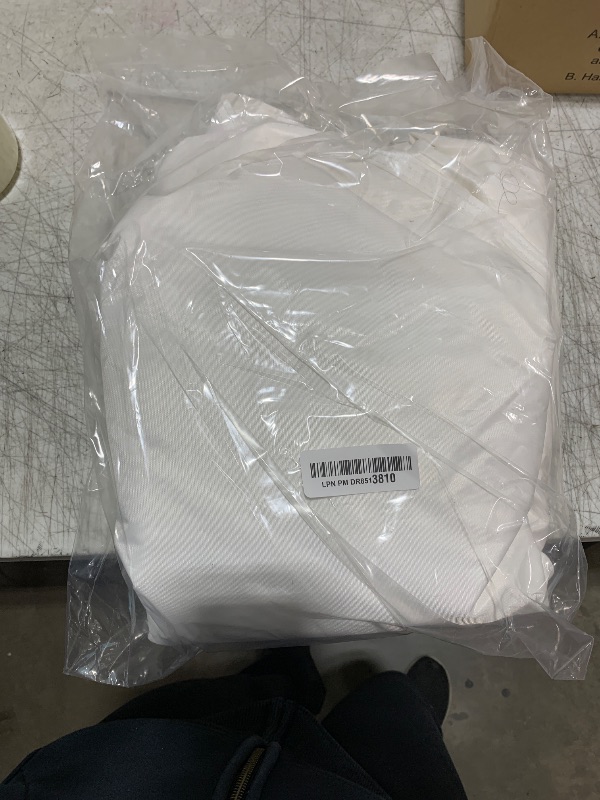 Photo 1 of CLAETF 10x10 Canopy Replacement Top for Pop Up Canopy Tent - 4 Drainage Holes?10x10ft Canopy top Suitable for Most of The Standard Canopy(top only, White)