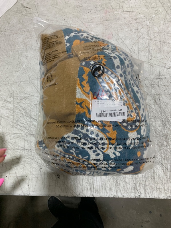 Photo 1 of Shesyuki Boho Throw Blanket for Bed - 100% Pure Cotton Ultra Soft Rustic Quilt - Farmhouse Decor Bed Blankets, All Season Rustic Throw for Sofa Couch Chair(60"×80", Boho Floral)