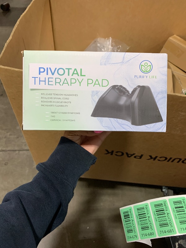Photo 1 of Occipital Release Tool for Pivotal Therapy and TMJ [FSA/HSA Eligible] - Cervical Traction Pillow - Neck Stretcher and Shoulder Relaxer - Neck Traction Device for Spinal Alignment & Tension Headaches