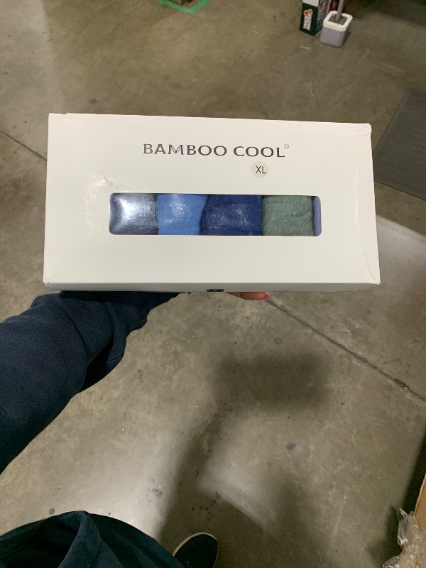 Photo 1 of BAMBOO COOL Breathable Men's Underwear Modern Multipack Comfortsoft Moisture-Wicking Boxer Briefs 6 Pack XL