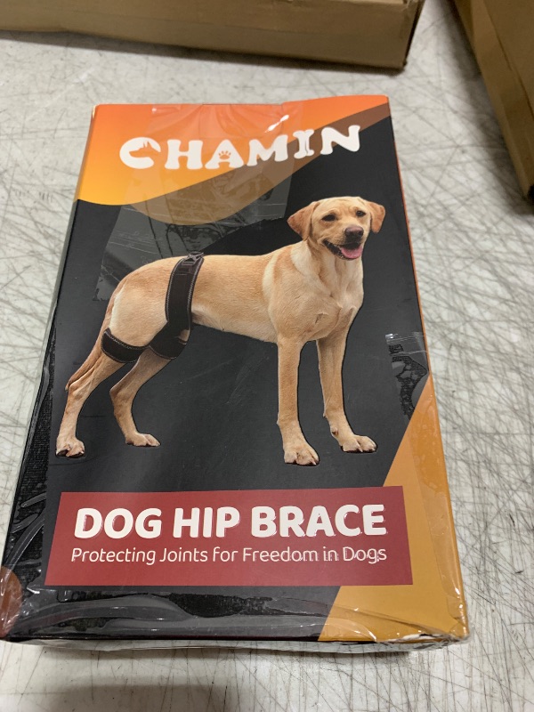 Photo 1 of CHAMIN Dog Hip Orthotics Brace, Dog Hip Dysplasia Brace Harness, Support for Hip Dysplasia, Luxating Patella, Relieve Hip Pain, Prevent Hip Joint Diseases and Assisted orthopedics, et(Large)