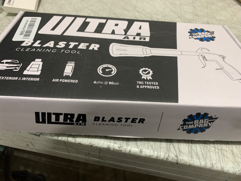 Photo 1 of The Rag Company - The Ultra Air Blaster (Version 2) – Lift and Blast Dirt and Debris Away for Interior Detailing; Durable and Ergonomic Metal Design; Trigger Operated